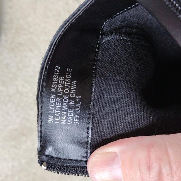 Kensie women's black suede zip ankle boots. NWT. Size 9 - Picture 7 of 10